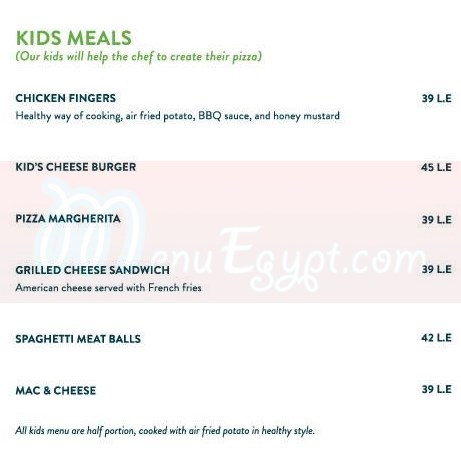 Oliveto menu Egypt 1